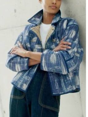 ISO — Wiggy Kit double breasted quilted jacket